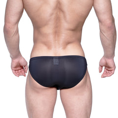 MetroMaleWear Puente Bikini Black Mesh 3603-51