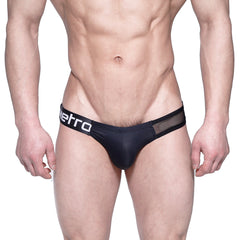 MetroMaleWear Puente Bikini Black Mesh 3603-51