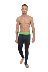 Performance-Yoga-Leggings - Lang (Anthrazit meliert)