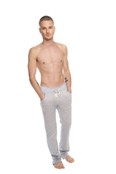 **Collection Hiver** Pantalon de survêtement mi-lourd en polaire luxueuse performante (Gris acier inoxydable)