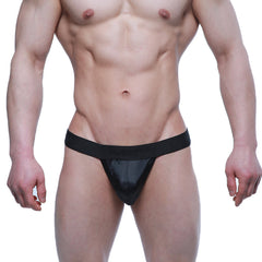 MetroMaleWear Silk Loose Thong Black 4112-20