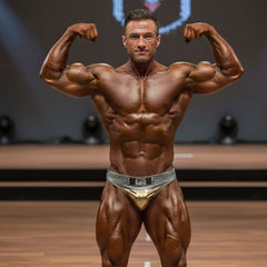 MetroMaleWear MetroMuscleWear Elia Muscle Trunk Gold 4700-04