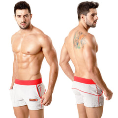 MetroMaleWear Terry Sport Short Grey RED 4701-10