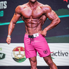 MetroMaleWear Physique Board Short Pink 4706-01