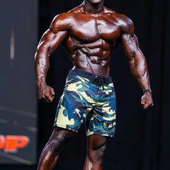 MetroMaleWear Physique Board Short Yellow Camo 4706-64