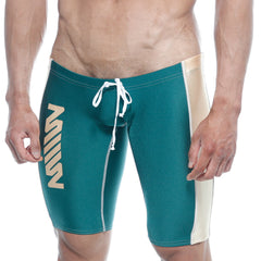 MetroMaleWear Jammer Swim Boxer Green 4904-07