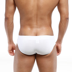 MetroMaleWear Rainbow Swim Brief White 4914-06