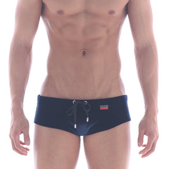 MetroMaleWear Velvet Swim Brief Navy 4914-28