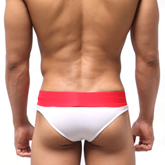 MetroMaleWear Halfback Swim Bikini White 4915-00