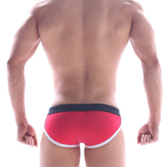 MetroMaleWear Frame Swim Brief White 4916-81