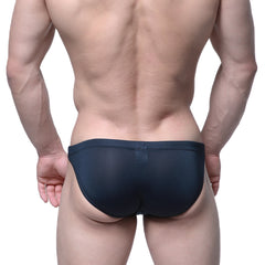 MetroMaleWear See Through Swim Bikini Black 4937-21