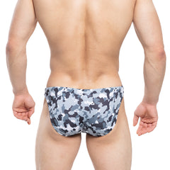 MetroMaleWear Military Swim Bikini Gray 4937-95