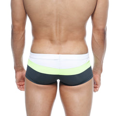 MetroMaleWear Lycos Swim Trunk White 4938-00