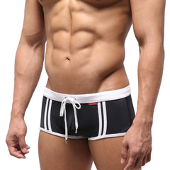 MetroMaleWear Fresco Swim Trunk Black 4944-20