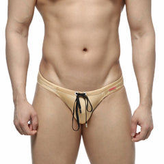 MetroMaleWear Silicon Swim Bikini Gold 4955-21