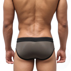 MetroMaleWear Tebai Swim Brief Khaki 4956-26