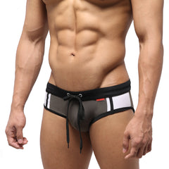 MetroMaleWear Tebai Swim Brief Khaki 4956-26