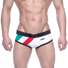 MetroMaleWear Italy Flag Swim Briefs 4960-40