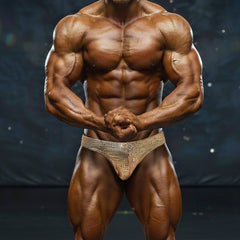MetroMaleWear MetroMuscleWear Competition Suit Gold 4974-21