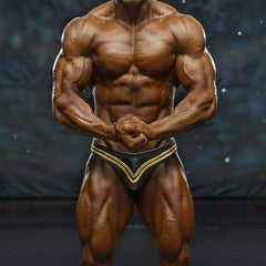 MetroMaleWear MetroMuscleWear Ajax Competition Suit Gold 4974-47