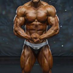 MetroMaleWear MetroMuscleWear DIY Competition Suit Silver 4974-80