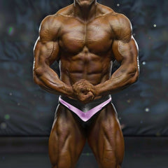 MetroMaleWear MetroMuscleWear Mark Competition Suit Pink 4974-91