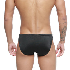 MetroMaleWear Hunter Swim Brief Black 4977-20