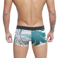 MetroMaleWear Profundo Swim Boxer Briefs Meadow 4986-09