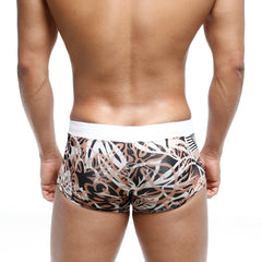 MetroMaleWear Profundo Swim Boxer Briefs Hoja 4986-54