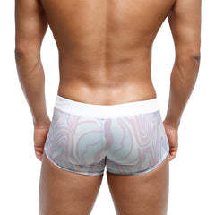MetroMaleWear Profundo Swim Boxer Briefs Swirl 4986-61