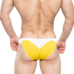 MetroMaleWear Splash Swim Bikini Yellow 4989-15
