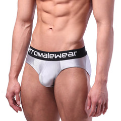 MetroMaleWear Hip Brief Metal Silver 5003-10