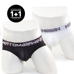 MetroMaleWear Microfiber Hip Brief 2PK 5003-2PK