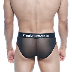 MetroMaleWear Tron Hip Brief Black 5003-70