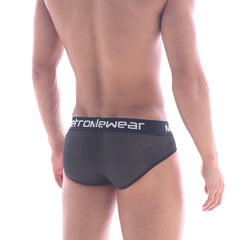 MetroMaleWear Hip Brief Mesh Black 5003-96