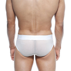 MetroMaleWear Hip Brief Bar White 5003-97