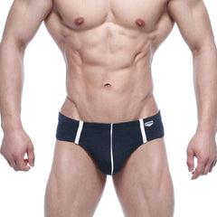 MetroMaleWear Oslo Thong Charcoal 5102-11