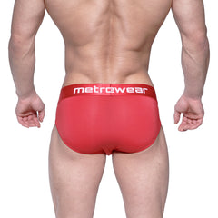 MetroMaleWear Vasco Hip Brief Crimson 5103-13