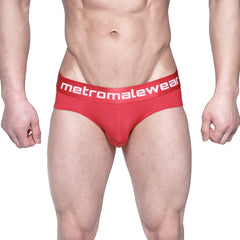 MetroMaleWear Vasco Hip Brief Crimson 5103-13
