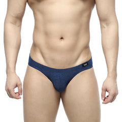MetroMaleWear Jacquard Bikini Royal 5103-16