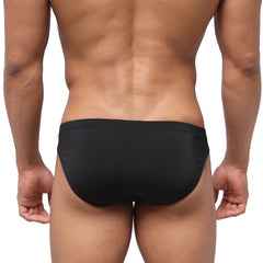 MetroMaleWear Highcut Hip Brief Black 5103-20