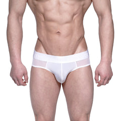 MetroMaleWear Layered Hip Brief White 5103-32