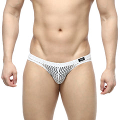 MetroMaleWear Onda Bikini White 5103-35