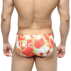 MetroMaleWear Lujo Bikini Red 5103-45