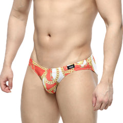 MetroMaleWear Lujo Bikini Red 5103-45