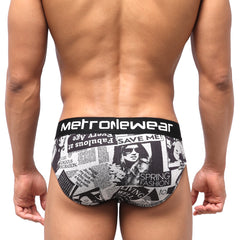 MetroMaleWear Highcut Hip Brief Magazine 5103-60