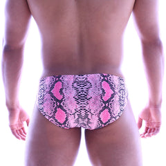 MetroMaleWear Vasco Hip Brief Pink Snake 5103-65