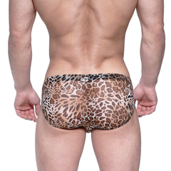MetroMaleWear Vasco Hip Brief Animal Yellow 5103-74