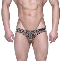 MetroMaleWear Vasco Hip Brief Animal Yellow 5103-74