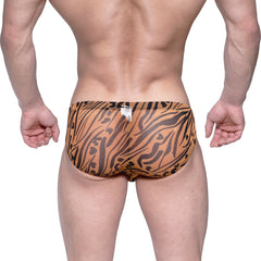 MetroMaleWear Vasco Hip Brief Animal Gold 5103-75